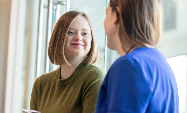 Physician provides consultation and support